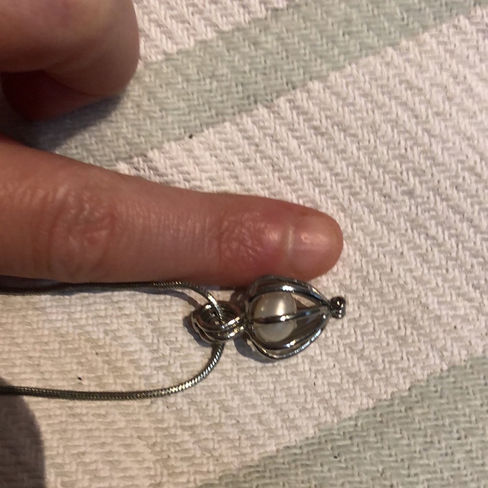 Silver necklace - Picture 4 of 4